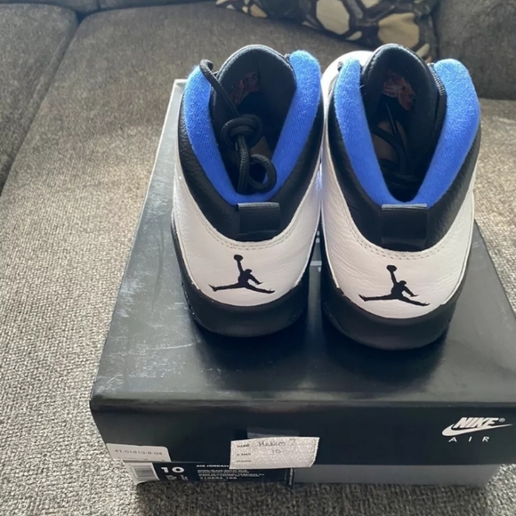 Air Jordan Retro 10 'Powder Blue/White - Picture 2 of 6